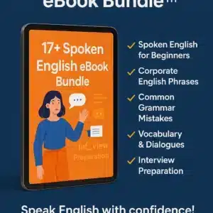 17+ Ebooks Spoken English Mastery for Placements