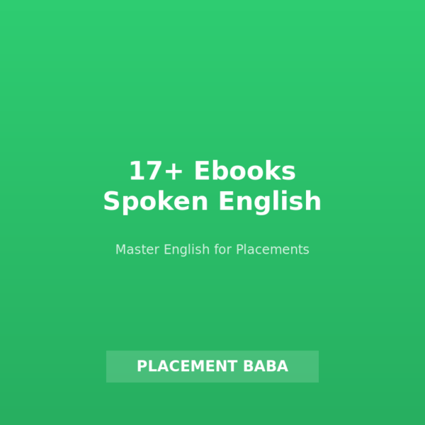 english-mastery 17+ Ebooks Spoken English Mastery for Placements